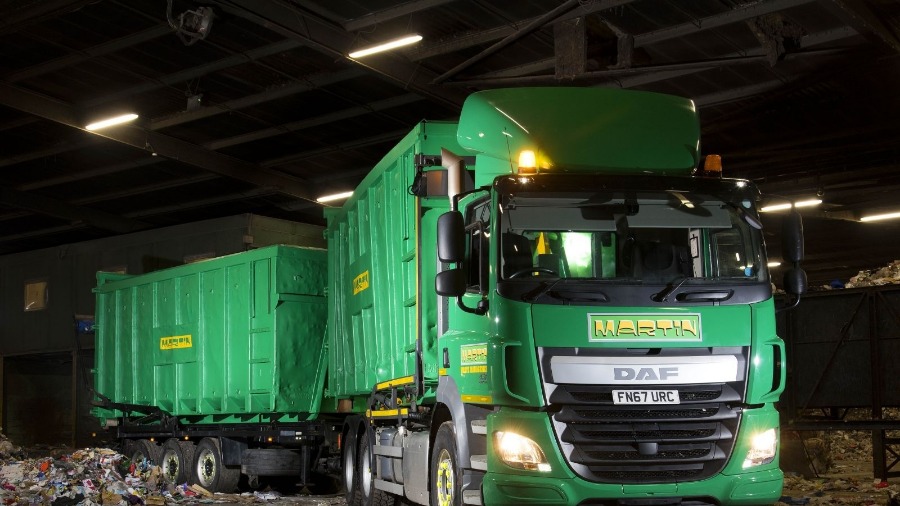 HW Martin Waste Enjoys Boost From New DAF CF's