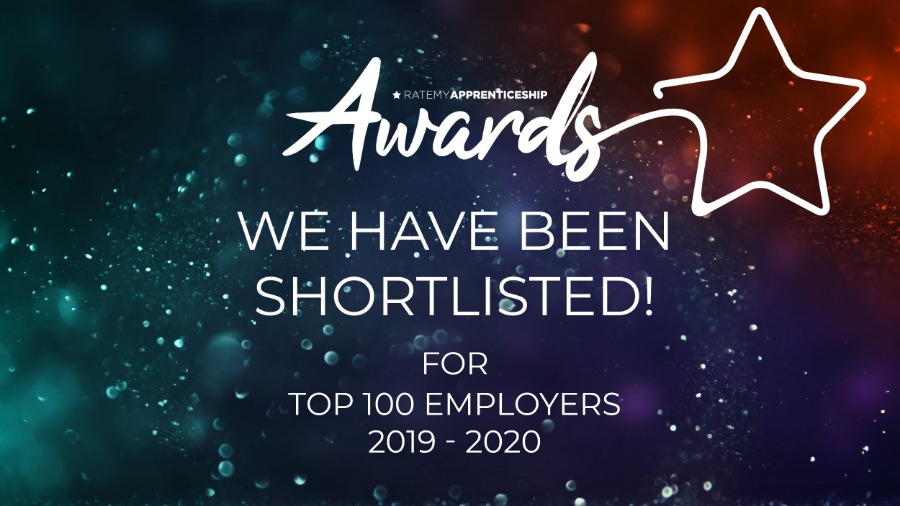 Top 100 Apprenticeships Employer 2019-20 and Scotland Regional Shortlisting for MOTUS Commercials